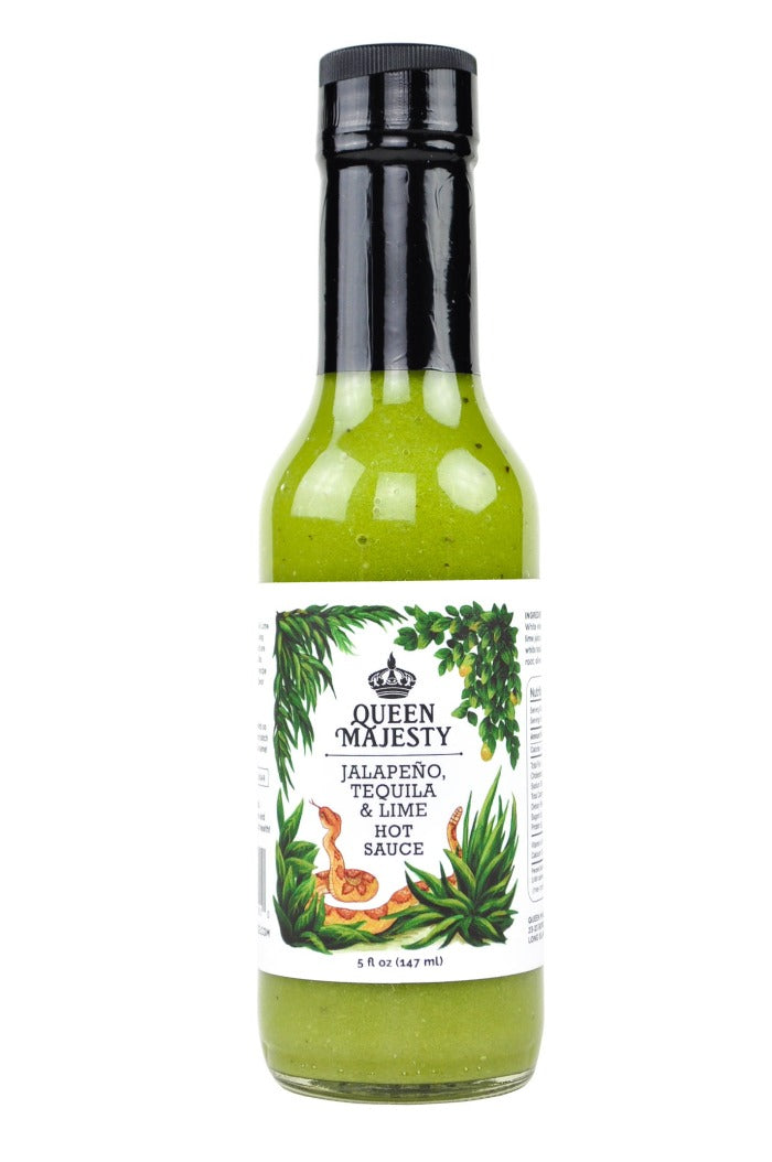 Jalapeno Tequila Lime Hot Sauce | Queen Majesty B3