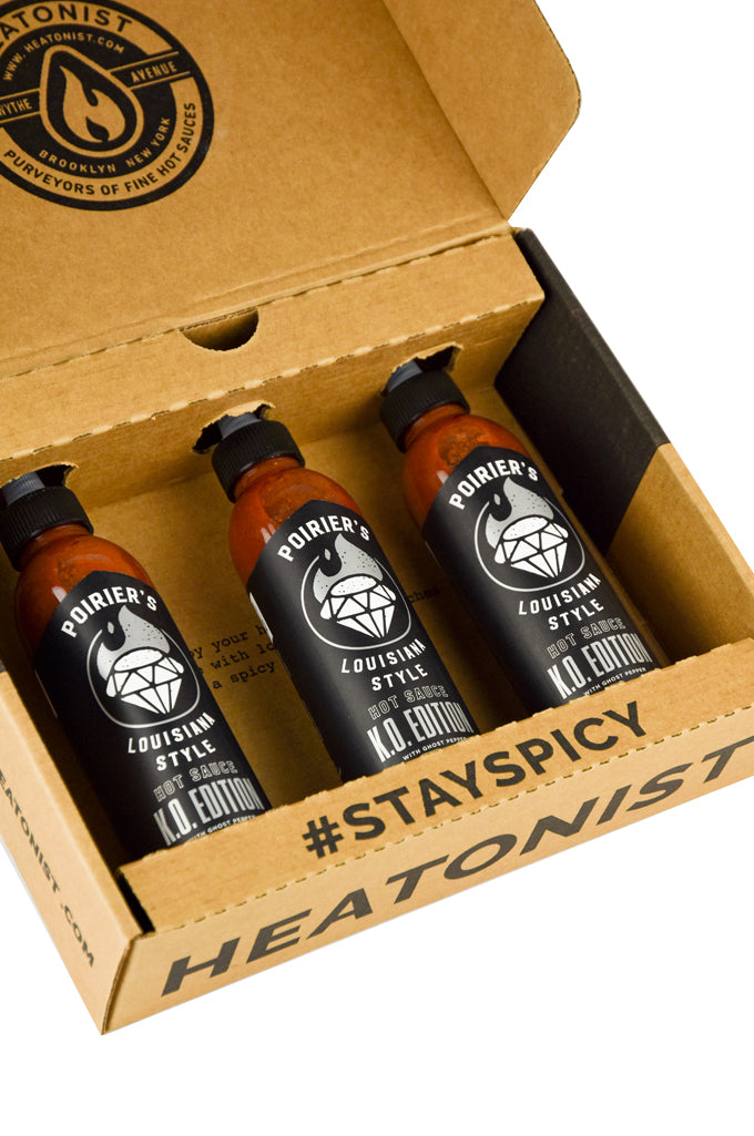 Dustin Poirier Hot Sauce - KO Edition 3 Pack W1
