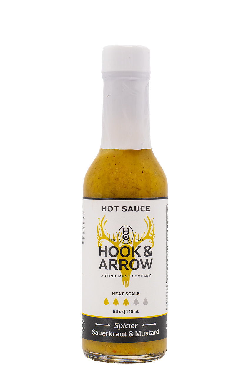 Spicier Sauerkraut & Mustard | Hook & Arrow K6