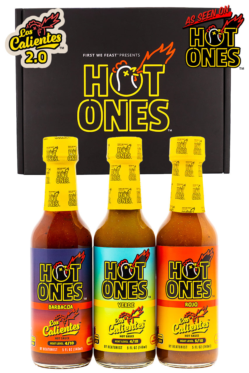 Los Calientes Trio Pack | Hot Ones Hot Sauce H8