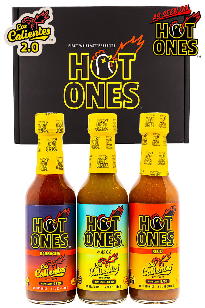 Los Calientes Trio Pack | Hot Ones Hot Sauce H8