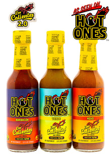 Los Calientes Trio Pack | Hot Ones Hot Sauce I6