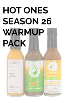 Hot Ones Hot Sauce Warmup Pack - Season 26 J6