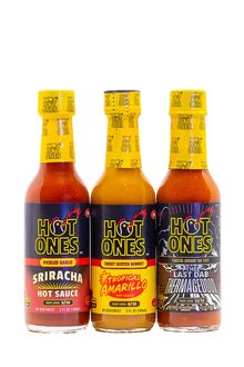 Hot Ones Hot Sauce Trio Pack - Season 28 D0