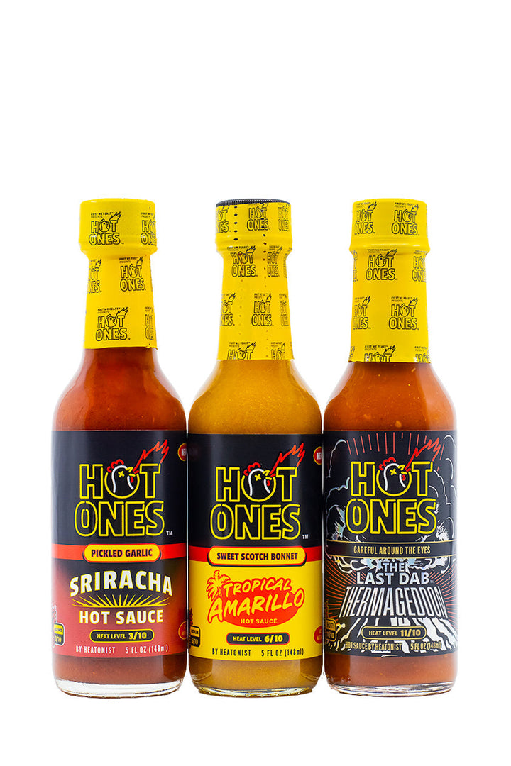 Hot Ones Hot Sauce Trio Pack - Season 29 D9