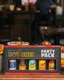 Fan Favorite Party Pack | Hot Ones Hot Sauce D6