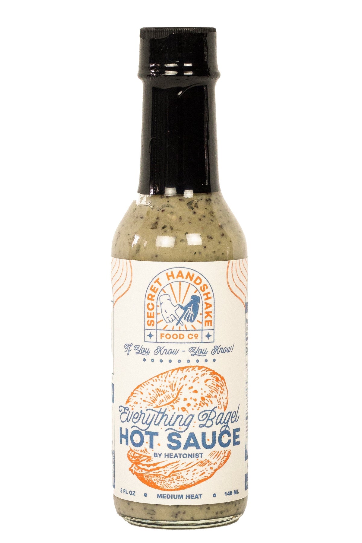 Everything Bagel Hot Sauce | Secret Handshake Food Co A8