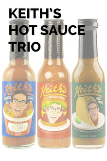 Keith's Hot Sauce Trio Pack E8