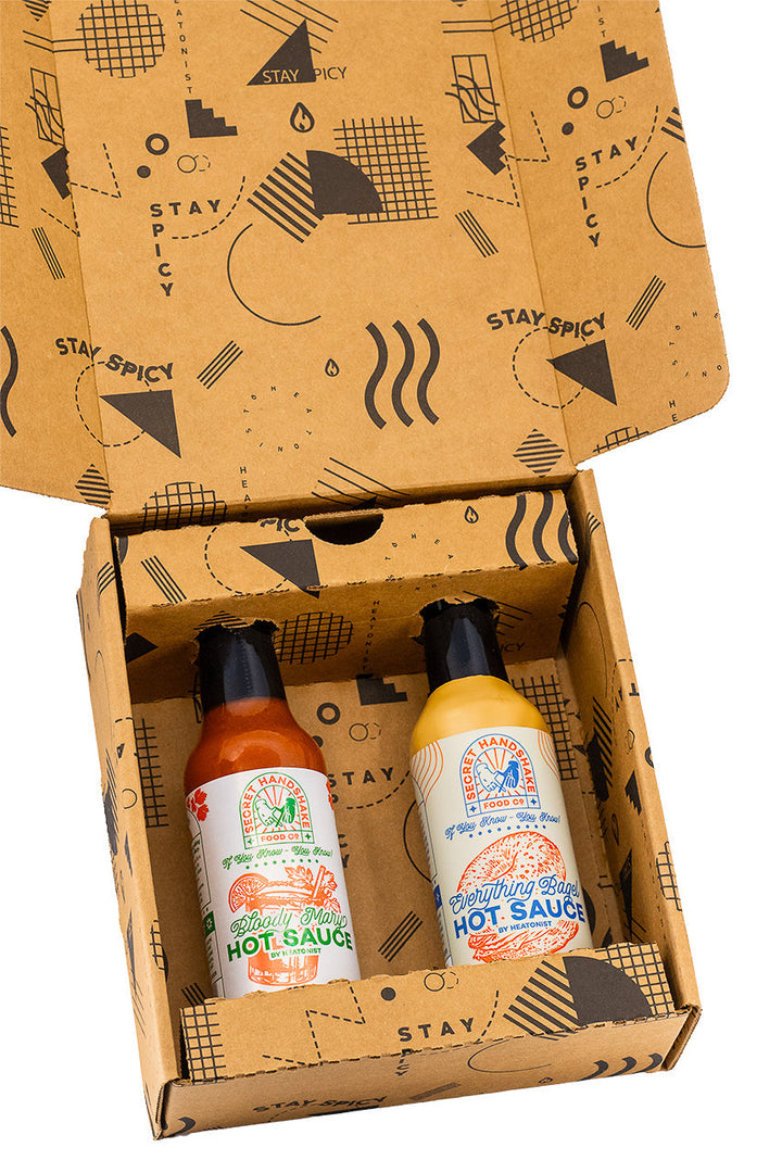 Secret Handshake Hot Sauce Duo Pack Y0